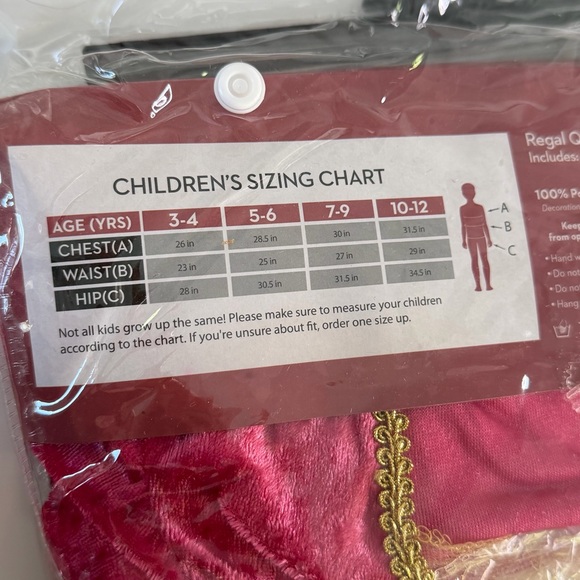NWT Regal Queen girls costume - Picture 9 of 12